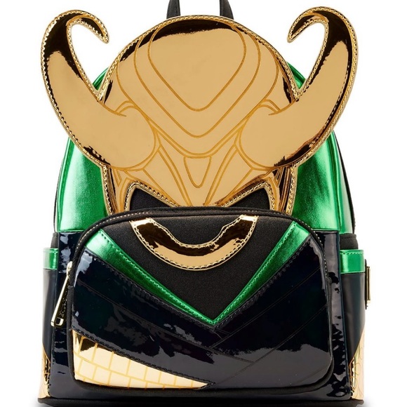 Loungefly Loki - Master of Mischief Mini
Backpack Shine 
Marvel